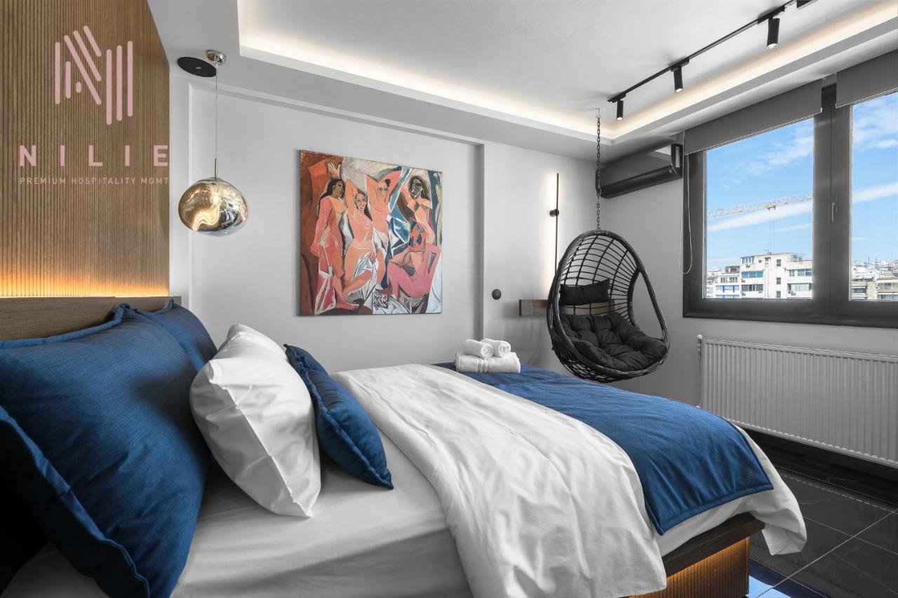 Apartamento Calliope Penthouse, Nilie Hospitality Mgmt Tesalónica Exterior foto